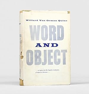 Bild des Verkufers fr Word and Object. zum Verkauf von Peter Harrington.  ABA/ ILAB.