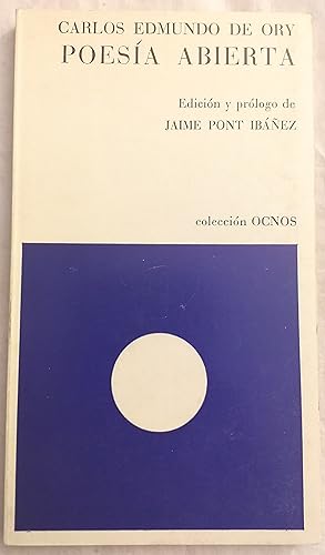 Image du vendeur pour Poesa abierta. (1945-1973) mis en vente par Aaromadelibros