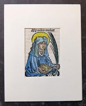 Liber Chronicarum. Alpaidis mulier (Santa Alpaide, Santa Alpais).