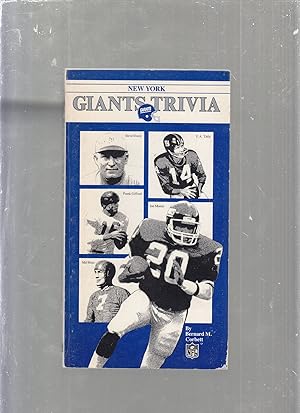 Bild des Verkufers fr New York Giants Trivia zum Verkauf von Old Book Shop of Bordentown (ABAA, ILAB)