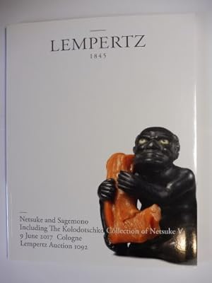 LEMPERTZ 1845 - Netsuke and Sagemono - Including The Kolodotschko Collection of Netsuke V - Lot 5...