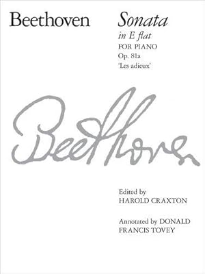 Seller image for Beethoven Piano Sonata in E Flat, Op. 81a: No. 26: Adieux (Signature S.) for sale by WeBuyBooks