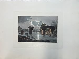 Ruined Bridge at Narni. from "Select Collection of Views and Ruins in Rome and Its Vicinity Recen...