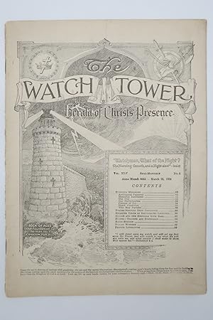 THE WATCHTOWER AND HERALD OF CHRIST'S PRESENCE, MARCH 15, 1924