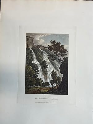 The Cascatelle Below the Mills. from "Select Collection of Views and Ruins in Rome and Its Vicini...