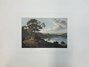 Lake of Albano. from "Select Collection of Views and Ruins in Rome and Its Vicinity Recently Exec...