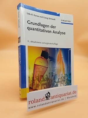 Seller image for Grundlagen der quantitativen Analyse for sale by Roland Antiquariat UG haftungsbeschrnkt