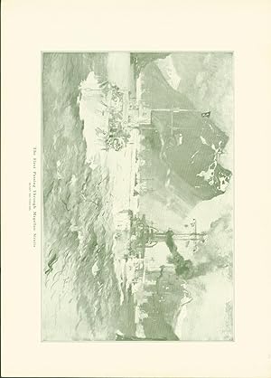 The Fleet Passing Through Magellan Straits (1908)