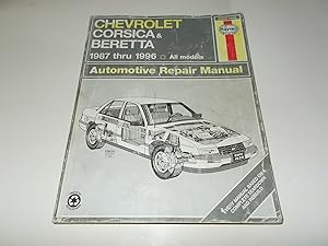 Seller image for Chevrolet Corsica & Beretta 1987 thru 1996 Automotive Repair Manual for sale by Paradise Found Books