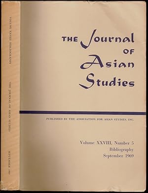 Seller image for Bibliography in The Journal of Asian Studies Volume XXVIII, Number 5 for sale by The Book Collector, Inc. ABAA, ILAB