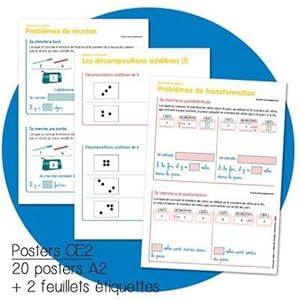 haut les maths ce2 - posters