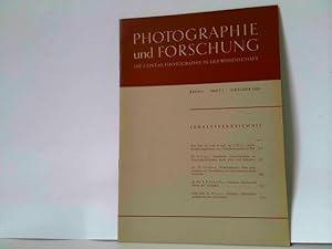 Photographie und Forschung. Die Contax-Photographie in der Wissenschaft. Band 6, Heft 7, Oktober ...