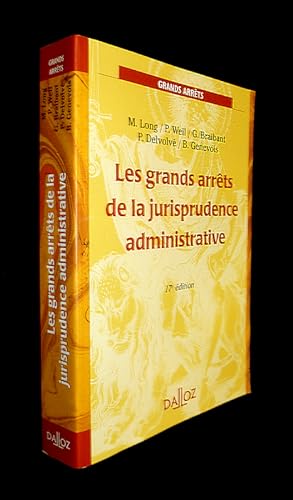 Imagen del vendedor de Les grands arrts de la jurisprudence administrative a la venta por Abraxas-libris