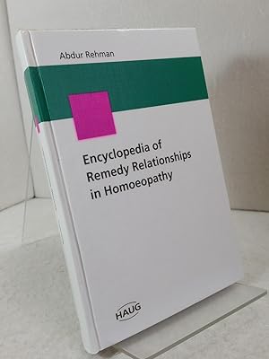 Encyclopedia of Remedy Relationships in Homoeopathy - das Buch ist in englischer Sprache gedruckt...