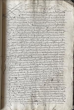 Documents of Pedro de Quesada's Lawsuit Related to the La Santísima Church in Mexico City