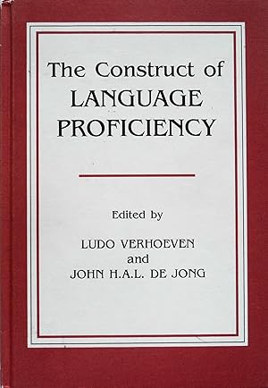 Immagine del venditore per The Construct of Language Proficiency: Applications of Psychological Models to Language Assessment venduto da School Haus Books