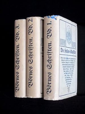 Seller image for Gesammelte Schriften. Vollstndige Ausgabe in drei Bnden. Helios-Klassiker. for sale by Verlag + Antiquariat Nikolai Lwenkamp
