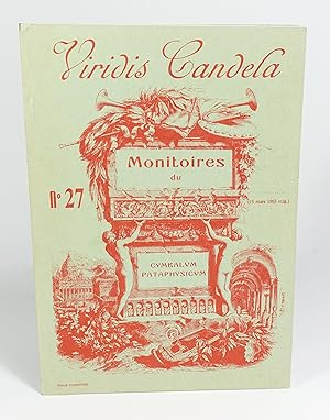 Image du vendeur pour Monitoires du Cymbalum Pataphysicum n27 "Feux de mots" mis en vente par Librairie L'Autre sommeil