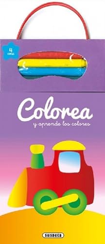 Imagen del vendedor de Colorea y aprende los colores. Edad: 3+. a la venta por La Librera, Iberoamerikan. Buchhandlung