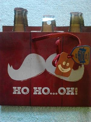 Six Pack Beer Gift Bag: "Ho Ho.Oh!"