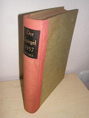 Der Spiegel, 11. Jahrgang, 1957, Band 3, Hefte 40-51, gebundene Ausgabe,