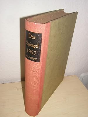 Der Spiegel, 11. Jahrgang, 1957, Band 2, Hefte 27-39, gebundene Ausgabe,