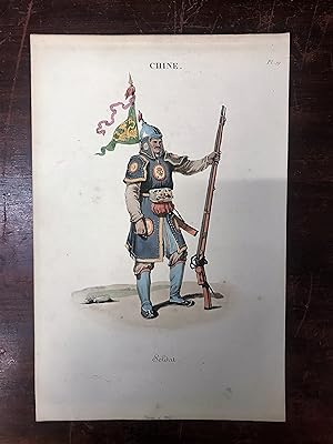 Bild des Verkufers fr Chine - Soldat. zum Verkauf von Antiquariat Seibold