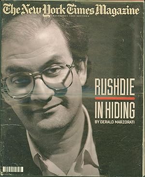 Rushdie in Hiding. If a Tree Falls in the Forest, They Hear It (Earth First)