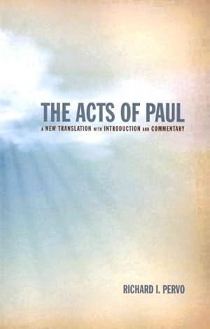 Bild des Verkufers fr Acts of Paul : A New Translation With Introduction and Commentary zum Verkauf von GreatBookPrices