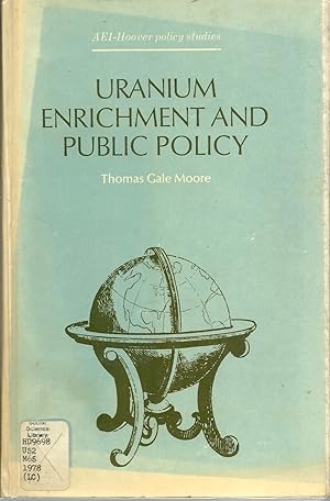 Imagen del vendedor de Uranium Enrichment and Public Policy a la venta por Lincbook