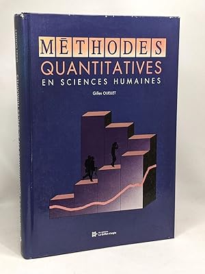 Méthodes quantitatives en sciences humaines