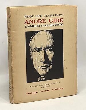 Seller image for Andr Gide - l'amour et la divinit - essai for sale by crealivres