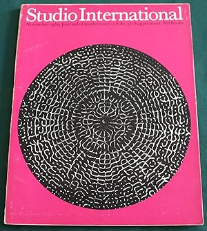 Seller image for Studio International. Journal Of Modern Art. Incorporporating 'The Studio' Founded 1893. Volume 178 Number 916. November 1969. for sale by Fountain Books (Steve Moody)