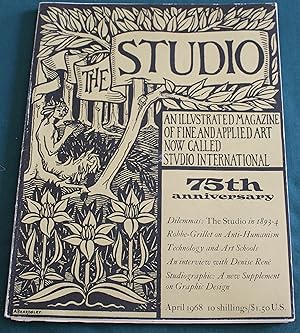 Seller image for Studio International. Journal Of Modern Art. Incorporating The Studio Founded 1893 - Volume 175 Number 899. April 1969. The Studio. An Illustrated Magazine of Fine Art Now Called Studio International. 75th Anniversary. for sale by Fountain Books (Steve Moody)