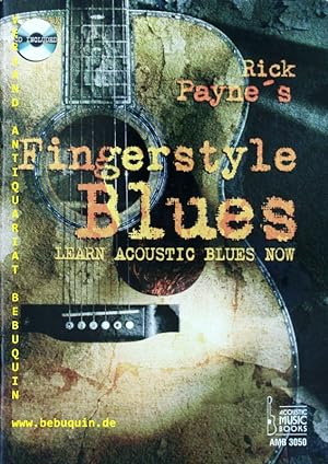 Bild des Verkufers fr Fingerstyle Blues. Learn Acoustic Blues now. zum Verkauf von Antiquariat Bebuquin (Alexander Zimmeck)