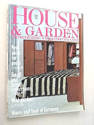 Imagen del vendedor de House & Garden (Incorporating Wine & Food Magazine) May 1972 a la venta por PhotoTecture Books