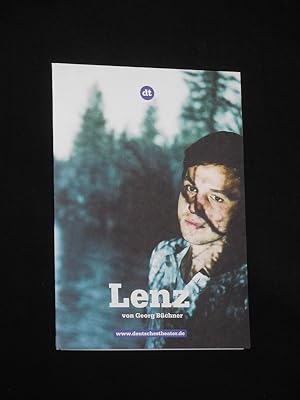 Immagine del venditore per Programmplakat Deutsches Theater Berlin 2012/13. LENZ von Georg Bchner. Insz.: Lilja Rupprecht, Bhnenbild: Anne Ehrlich, Kostme: Pauline Hners, techn. Einr.: Konstanze Gindl. Mit Ole Lagerpusch und Harald Baumgartner venduto da Fast alles Theater! Antiquariat fr die darstellenden Knste