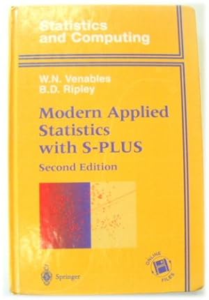 Seller image for Modern Applied Statistics with S-PLUS for sale by PsychoBabel & Skoob Books