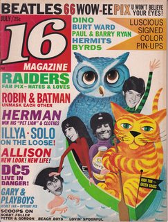 16 MAGAZINE-----JULY 1966 ISSUE