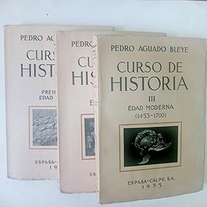 CURSO DE HISTORIA. Tomos I, II y III