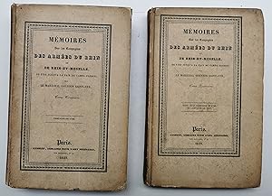 Mémoires sur les CAMPAGNES des ARMÉES du RHIN-et-MOSELLE de 1792 jusqu'à la paix de Campio-Formio