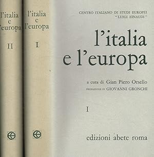 Bild des Verkufers fr L'Italia e l'Europa 2voll. zum Verkauf von Biblioteca di Babele