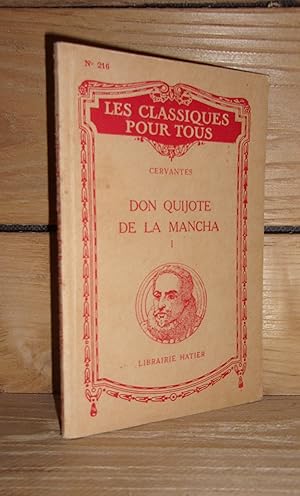 Seller image for DON QUIJOTE DE LA MANCHA I : Exraits de la premire partie for sale by Planet's books