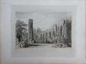 Seller image for Wells. Palace; ruins of the Old Hall & Chapel. for sale by theoldmapman