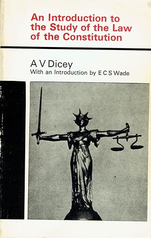 Seller image for Introduction to the Study of the Law of the Constitution for sale by Vedic Book Services