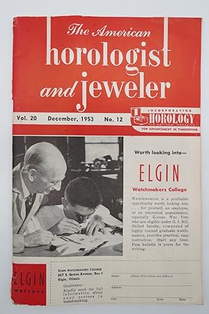 THE AMERICAN HOROLOGIST AND JEWELER, DECEMBER 1953