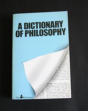 Immagine del venditore per A Dictionary of Philosophy venduto da Tom Coleman
