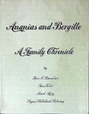 Seller image for Ananias and Bergitte: A Family Chronicle for sale by Wonder Book