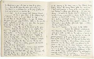 Primary Source Manuscript Account Featuring Pioneer Aviators Blériot - Védrines - LeBlanc - Belle...