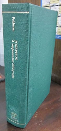Josephus: A Supplementary Bibliography